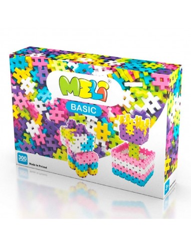 MELI BASICO PASTEL 300 PIEZAS