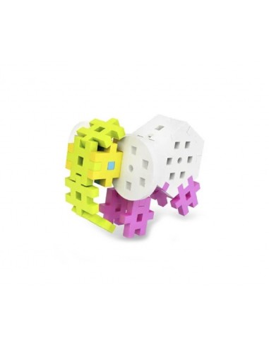 MELI MAXI ROSA CONSTRUCTOR 70 PIEZAS