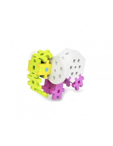 MELI MAXI ROSA CONSTRUCTOR 70 PIEZAS