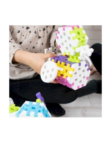 MELI MAXI ROSA CONSTRUCTOR 70 PIEZAS
