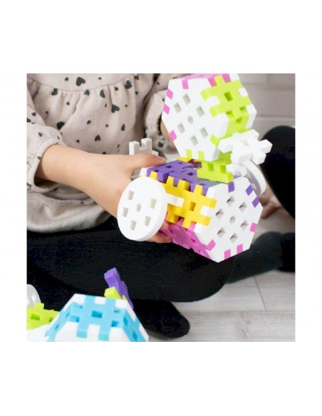 MELI MAXI ROSA CONSTRUCTOR 70 PIEZAS