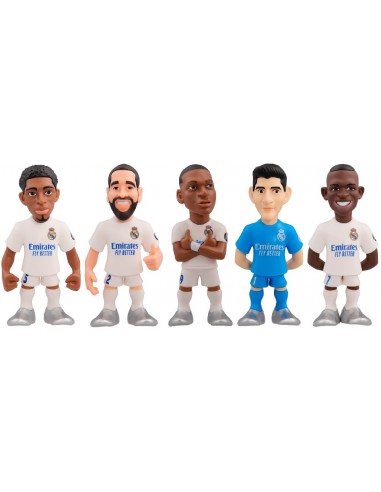 Pack 5 Figuras Real Madrid Minix 7cm
