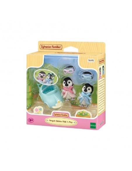 Sylvanian Families 5695 Bebés Pingüino con Cochecito