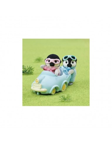 Sylvanian Families 5695 Bebés Pingüino con Cochecito