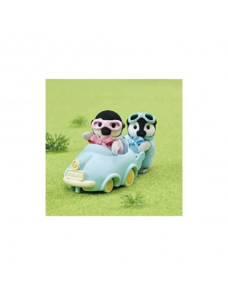 Sylvanian Families 5695 Bebés Pingüino con Cochecito