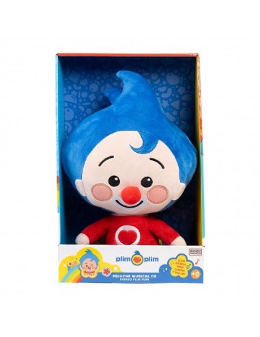 PELUCHE MUSICAL PAYASO PLIM PLIM