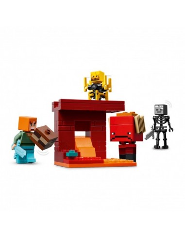 LEGO MINECRAFT BATALLA LAVA DEL INFRAMUNDO