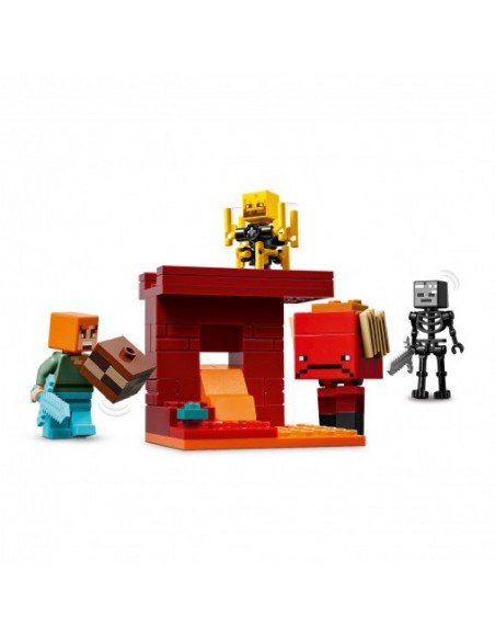 LEGO MINECRAFT BATALLA LAVA DEL INFRAMUNDO