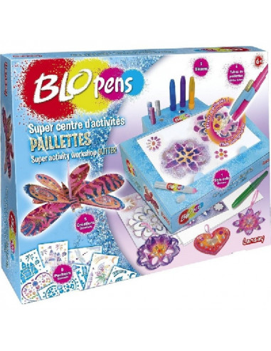SUPER CENTRO DE ACTIVIDADES BLOPENS GLITTER