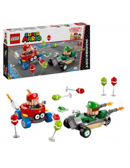 LEGO SUPER MARIO BEBE MARIO VS BEBE LUIGI
