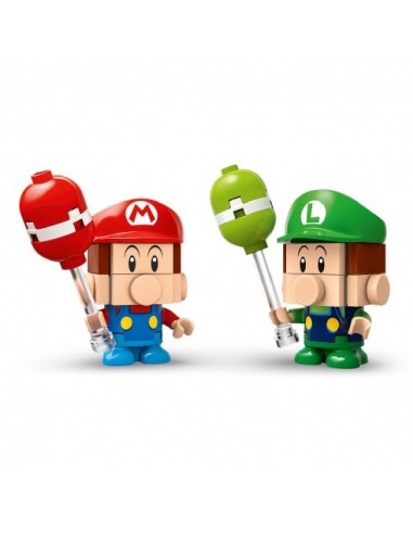 LEGO SUPER MARIO BEBE MARIO VS BEBE LUIGI