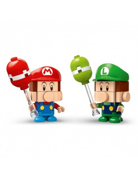 LEGO SUPER MARIO BEBE MARIO VS BEBE LUIGI
