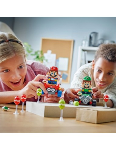 LEGO SUPER MARIO BEBE MARIO VS BEBE LUIGI
