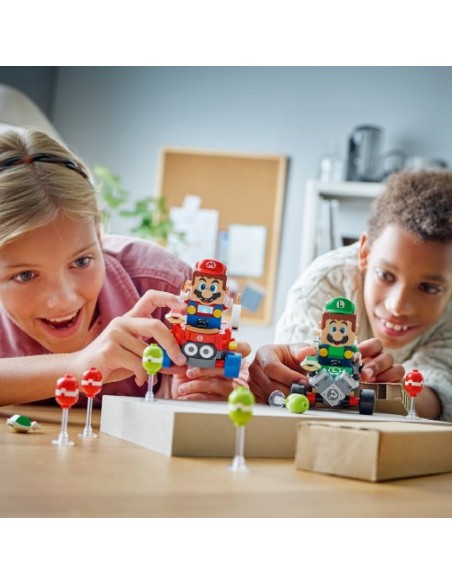 LEGO SUPER MARIO BEBE MARIO VS BEBE LUIGI