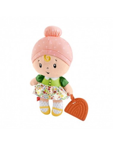 SONAJERO MUÑECA RUBIA CON MORDEDOR SONAJERO MUÑECA RUBIA CON MORDEDOR