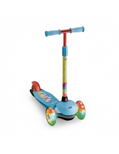 PATINETE 3 RUEDAS PEPPA PIG LUCES LED