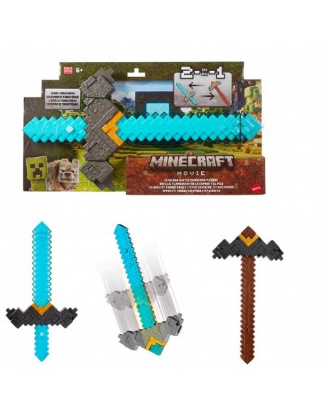 ESPADA-PICO MINECRAFT LA PELICULA