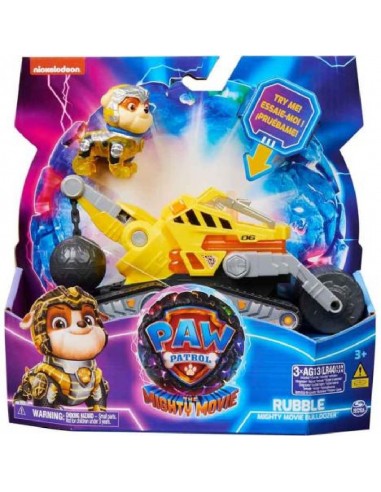 Patrulla Canina Superpelícula Vehiculo Rubble (Spin Master 6067511)