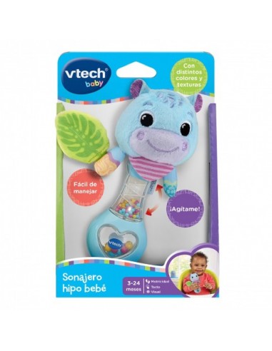 SONAJERO HIPPO BEBE AZUL SONAJERO HIPPO BEBE AZUL