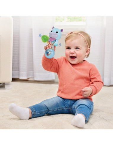 SONAJERO HIPPO BEBE AZUL SONAJERO HIPPO BEBE AZUL
