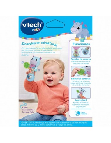 SONAJERO HIPPO BEBE AZUL SONAJERO HIPPO BEBE AZUL