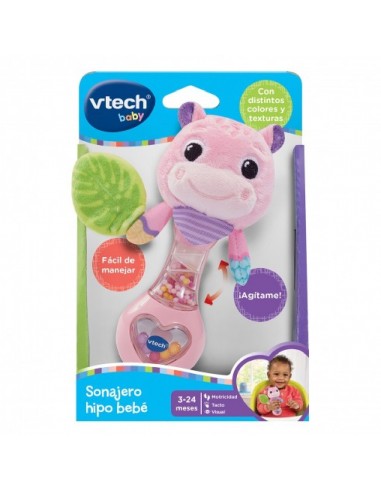 SONAJERO HIPPO BEBE ROSA SONAJERO HIPPO BEBE ROSA