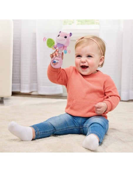 SONAJERO HIPPO BEBE ROSA SONAJERO HIPPO BEBE ROSA