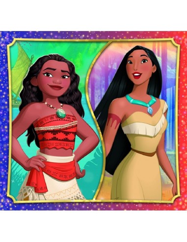PUZZLE PRINCESAS 3 X 48 PIEZAS.
