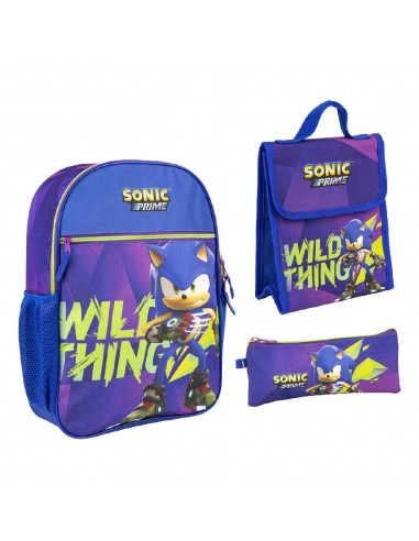 MOCHILA SONIC CON ESTUCHE Y BANDOLERA
