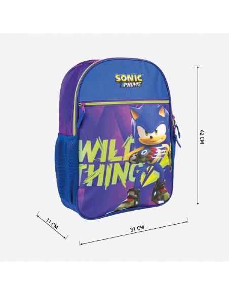 MOCHILA SONIC CON ESTUCHE Y BANDOLERA