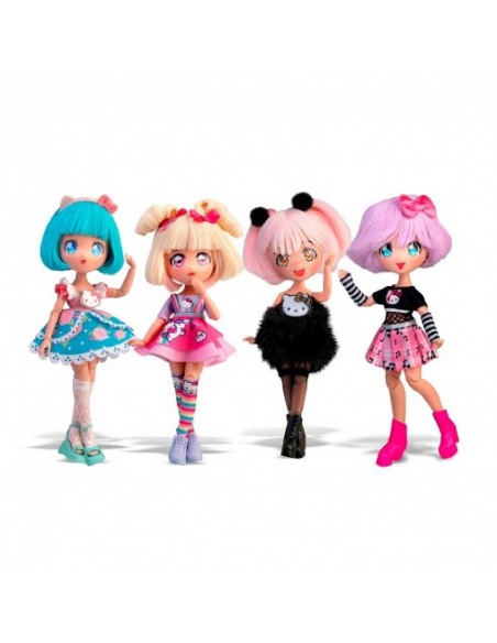 MUÑECA MANGA HELLO KITTY SURTIDAS