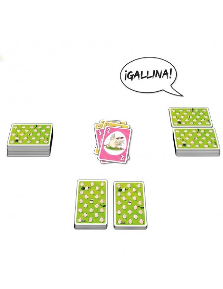 JUEGO CARTAS GALLINA