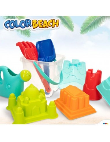 BOLSA DE PLAYA CON CUBO Y ACCESORIOS PLAYA CASTILLO BOLSA DE PLAYA CON CUBO Y ACCESORIOS PLAYA CASTILLO