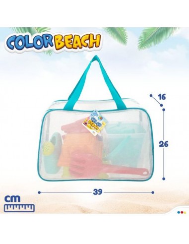 BOLSA DE PLAYA CON CUBO Y ACCESORIOS PLAYA CASTILLO BOLSA DE PLAYA CON CUBO Y ACCESORIOS PLAYA CASTILLO