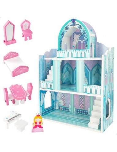 Woomax Casa De Muñecas De Madera Princesa