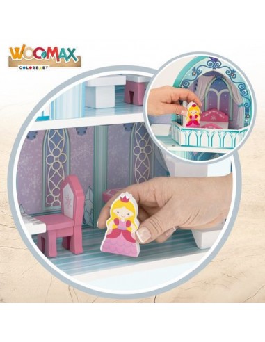 Woomax Casa De Muñecas De Madera Princesa