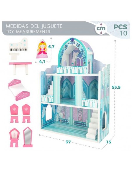 Woomax Casa De Muñecas De Madera Princesa