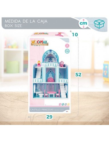 Woomax Casa De Muñecas De Madera Princesa