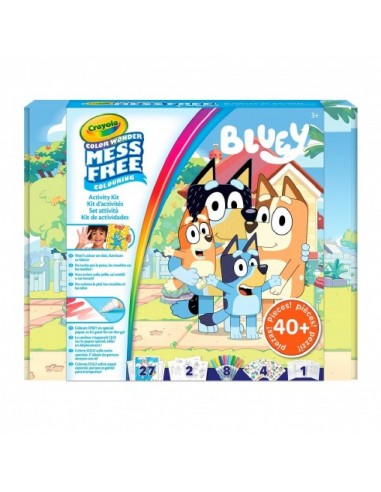 COLOREA SIN MANCHAS SET BLUEY
