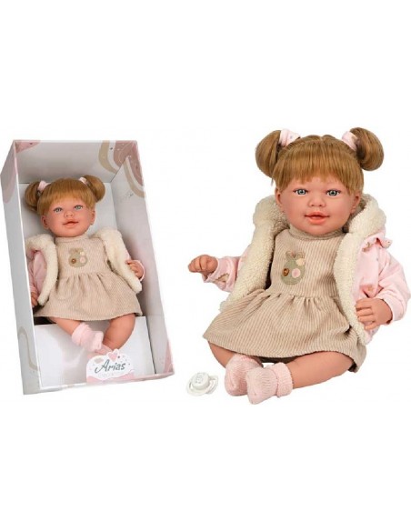 MUÑECO ADI BEIGE RISA 45-CMS.