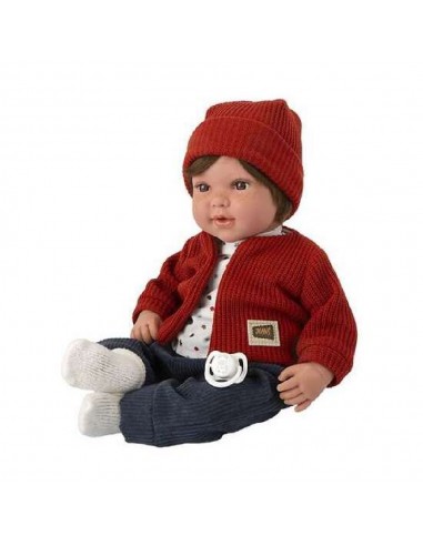MUÑECA IRIA ROJA 14 SONIDOS 45-CMS.
