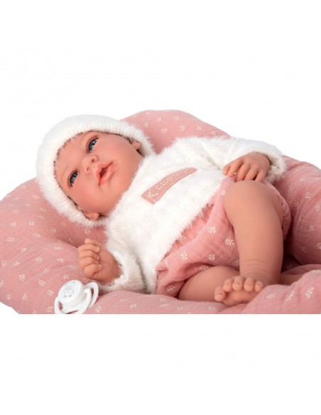 Muñecas Arias Elegance Andie Rosa con Cojín 40 cm