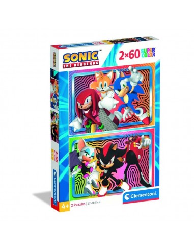 PUZZLE SONIC 2 X 60 PIEZAS.