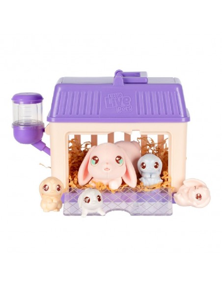 Little Live Pets Minis Mama Surprise! Mascotas con Casita (VARIOS MODELOS)