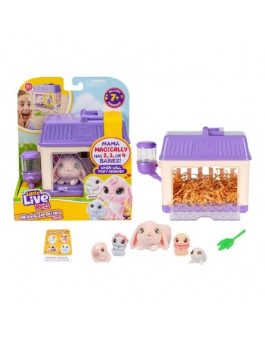 Little Live Pets Minis Mama Surprise! Mascotas con Casita (VARIOS MODELOS)