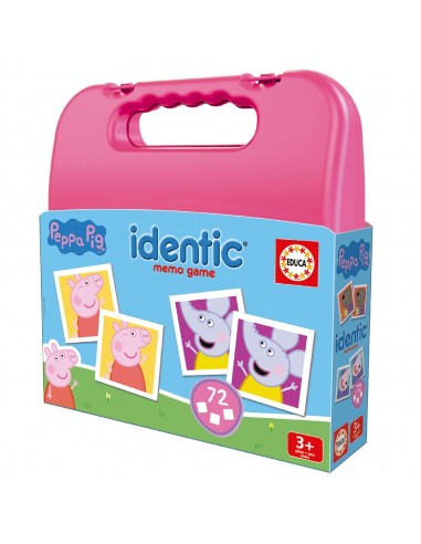 Juego Memoria Identic Peppa Pig 72 Tarjetas