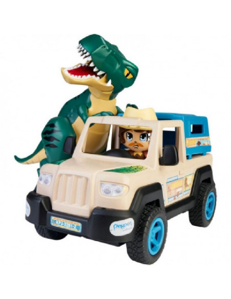 PINYPON ACTION VEHICULO CON DINOSAURIO