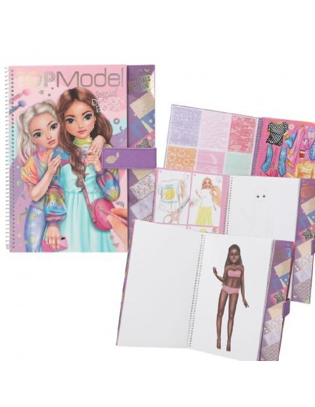 Libro para colorear especial TOPModel