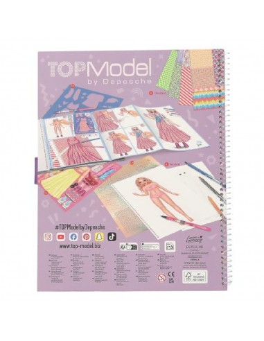 Libro para colorear especial TOPModel
