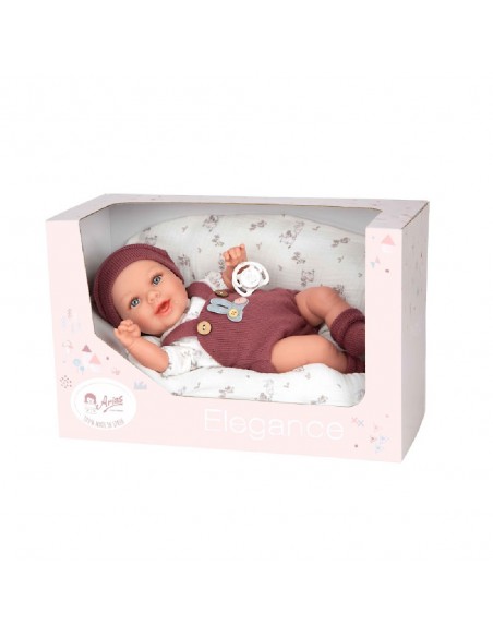 MUÑECO GADI 35-CMS. GRANATE COJIN MUÑECO GADI 35-CMS. GRANATE COJIN